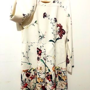 Zara woman early spring casual elegant half-length A dress size m